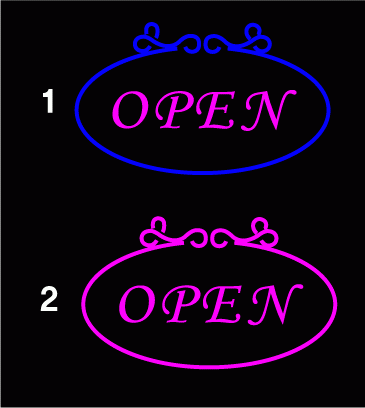 ♣ " OPEN " 시안 입니다