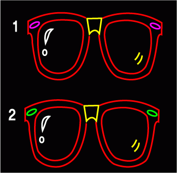 이우태님의 " 안경 " 수정 시안 입니다