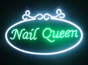 ♡ 경기도 **고객님의 " nail queen " 완성품 입니다. (배송완료)