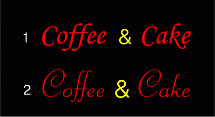 ♣ 김영수님의 " Coffee ＆ Cake " 시안 입니다