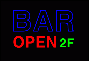 ♣ 루이님의 " BAR OPEN " 시안 입니다